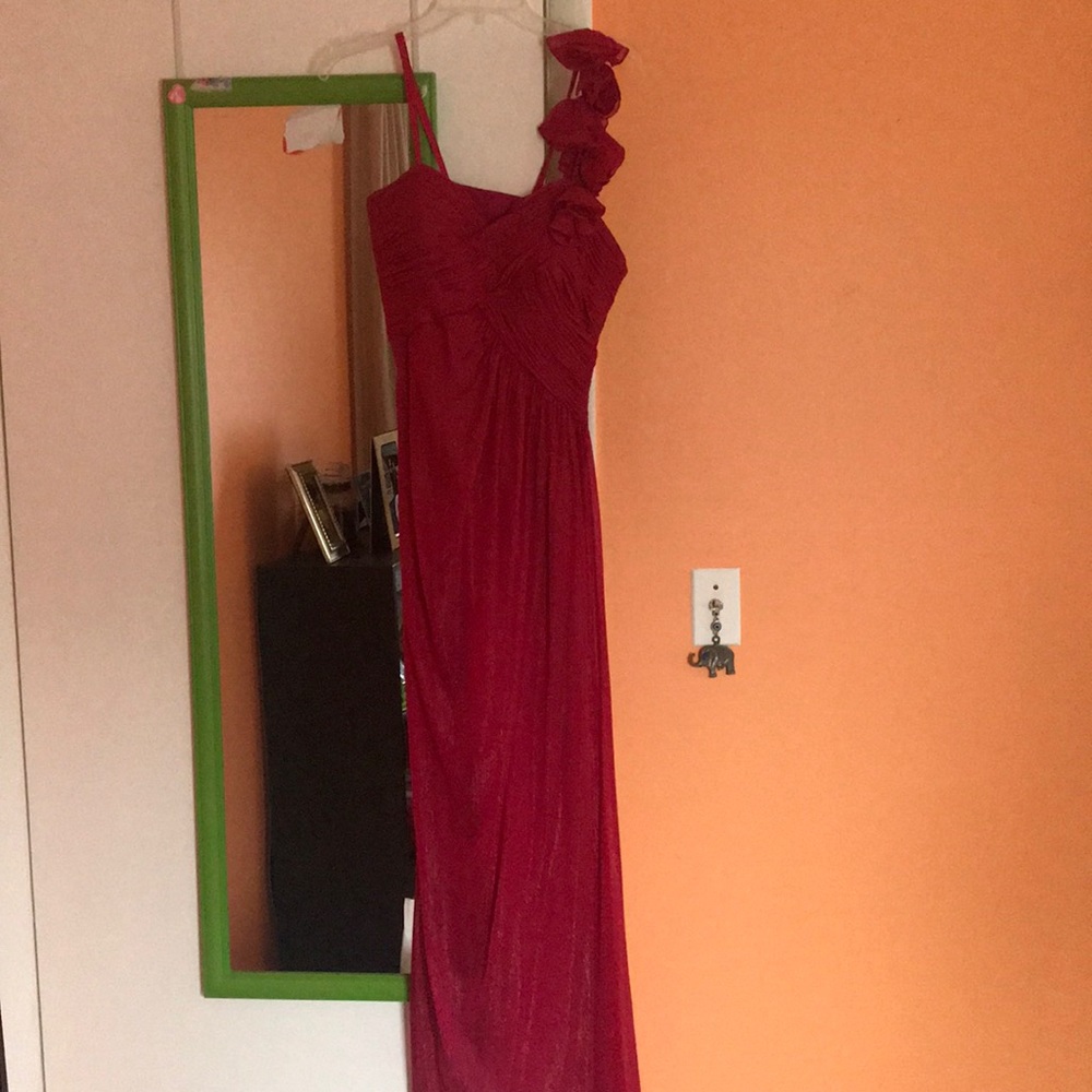 Red dress